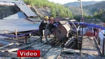 Ermenek'teki Maden Ocağındaki Çalışmalar