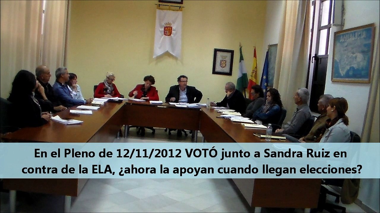 LA FARSA DE IZQUIERDA UNIDA VILLANUEVA DEL RIO Y MINAS CON LA ELA