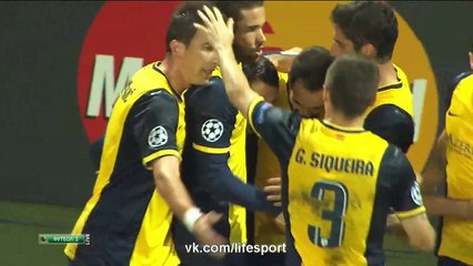 la superbe Madjer de Koke lors de Malmö - Atlético Madrid