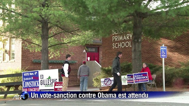 Elections de mi-mandat aux Etats-Unis: vers un vote-sanction contre Obama