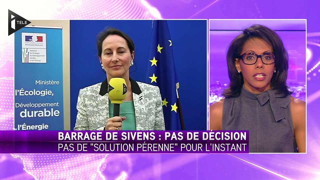 Royal:"Je souhaite que le site du barrage de Sivens soit évacué"