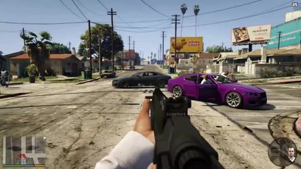 Grand Theft Auto 5 à la première personne - Trailer