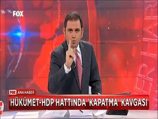 Çözüm süreci Tehdit sürecine mi dönüşüyor şimdi de kapatma kavgası başladı