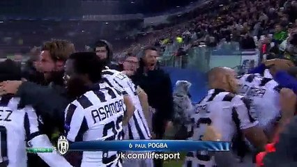 But Paul Pogba Juventus Olympiakos 3-2 (04-11-2014)