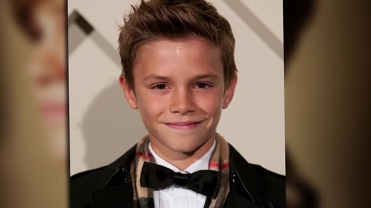 Romeo Beckham ist der Star von Burberry's Weihnachtskampagne