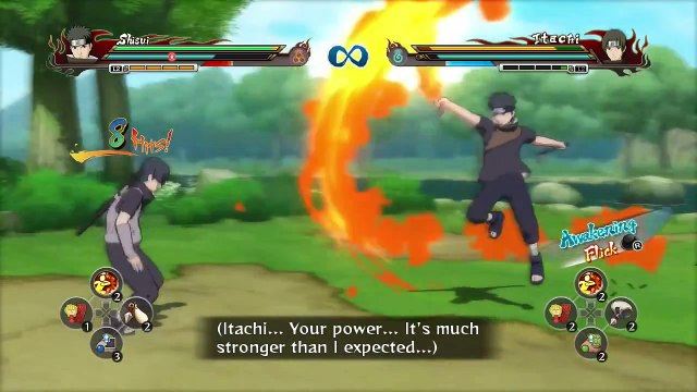 The Two Uchiha - Naruto Shippuden Ultimate Ninja Storm Revolution Walkthrough Part 1 Gameplay story