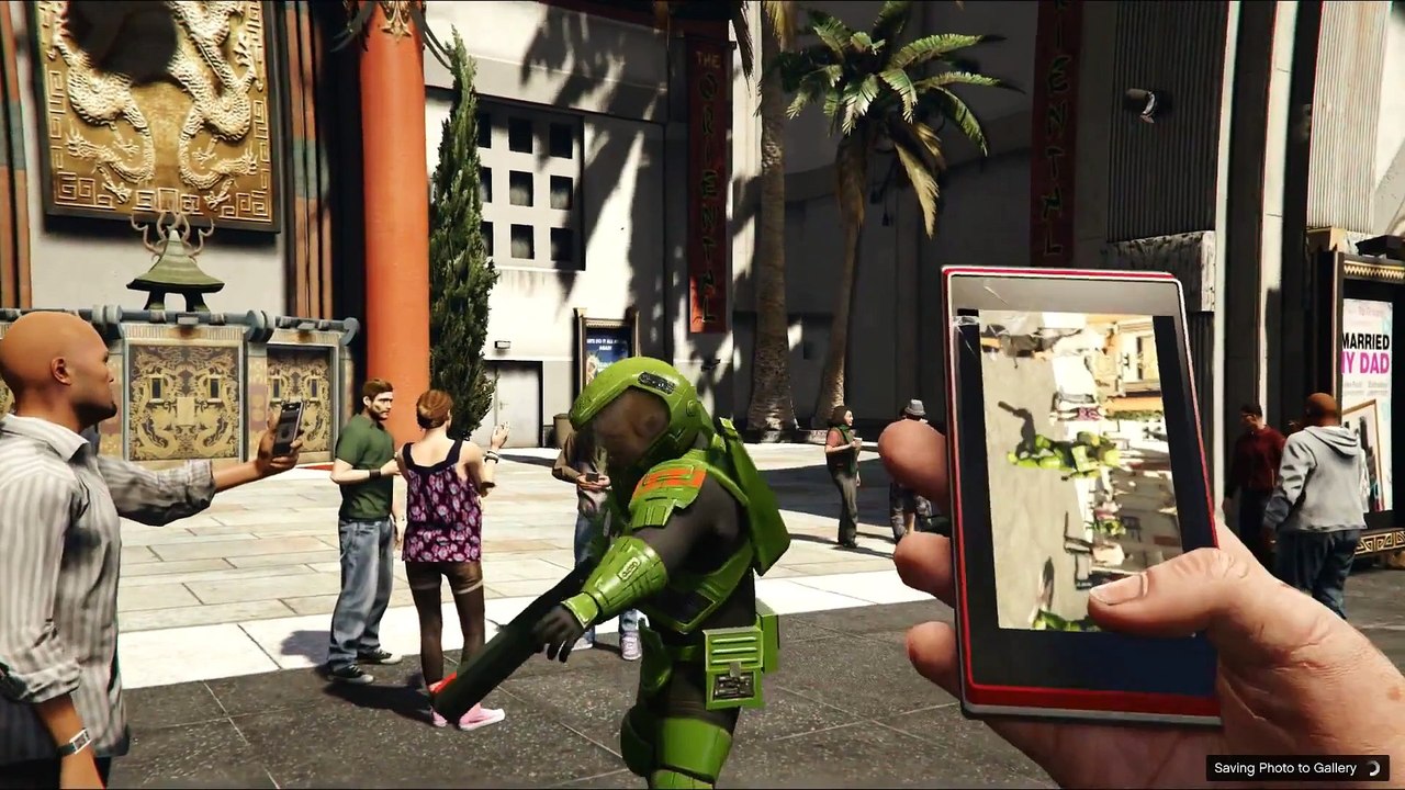 GTA V - Gameplay (First Person Mode)