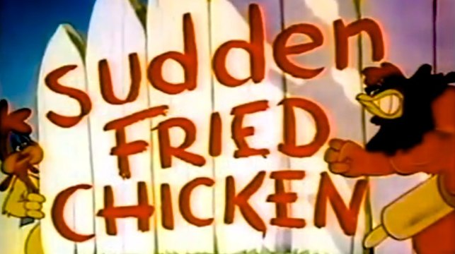 Noveltoons - Sudden Fried Chicken (1946) Classic Animation Cartoon