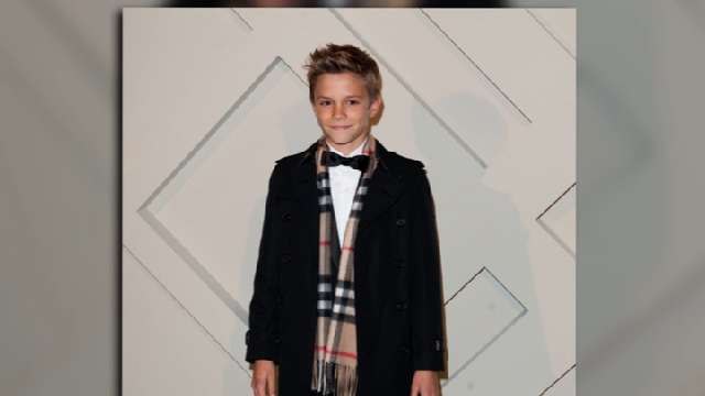 Romeo Beckham Star of Christmas Campaign