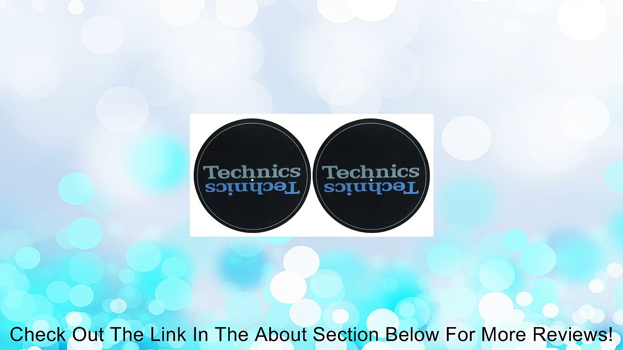 Technics DJ Slipmats - Black - Pair Review