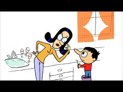 Blagues de Toto - Maman a des cheveux blancs