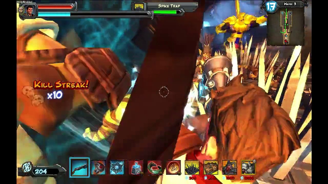 Orcs Must Die! 2 Endless Mode Let's Play / PlayThrough / WalkThrough Part - Playing As The The War Mage