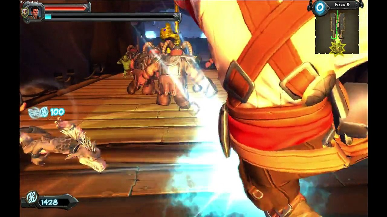 Orcs Must Die! 2 Endless Mode Let's Play / PlayThrough / WalkThrough Part - Playing As The The War Mage