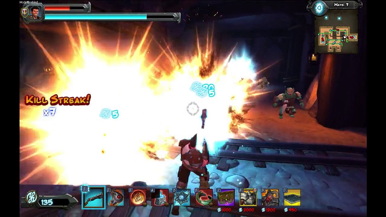 Orcs Must Die! 2 Endless Mode Let's Play / PlayThrough / WalkThrough Part - Playing As The The War Mage