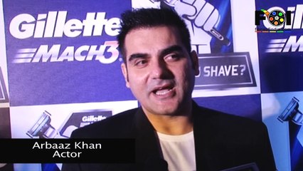 Arbaaz, Rahul Dravid & Kriti 'Launch Will You Shave' Campaign