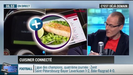 La chronique d'Anthony Morel : Comment cuisiner grâce à des applications mobiles ? - 05/11