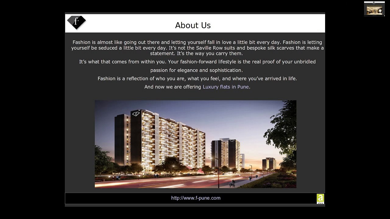F Residences- Stunning Luxury Flats In Balewadi, Pune