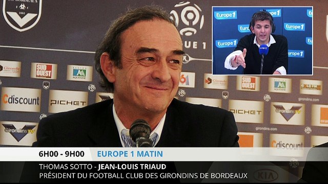 Jean-Louis Triaud : Vous prenez Willy Sagnol pour un débile ?