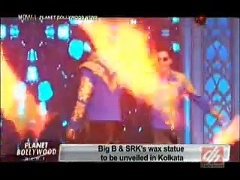 Big B & SRK's wax statue to be unvelled in Kolkata 5th November 2014 www.apnicommunity.com