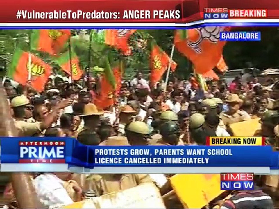 Protests escalate in Bangalore