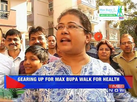 Walk for health The countdown begins