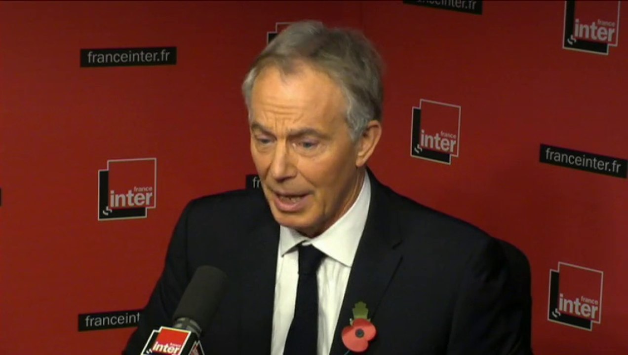 Tony Blair : 'Je suis très optimiste pour la France, c'est un peuple extraordinaire'