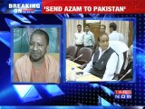 Yogi Adityanath targets Azam Khan