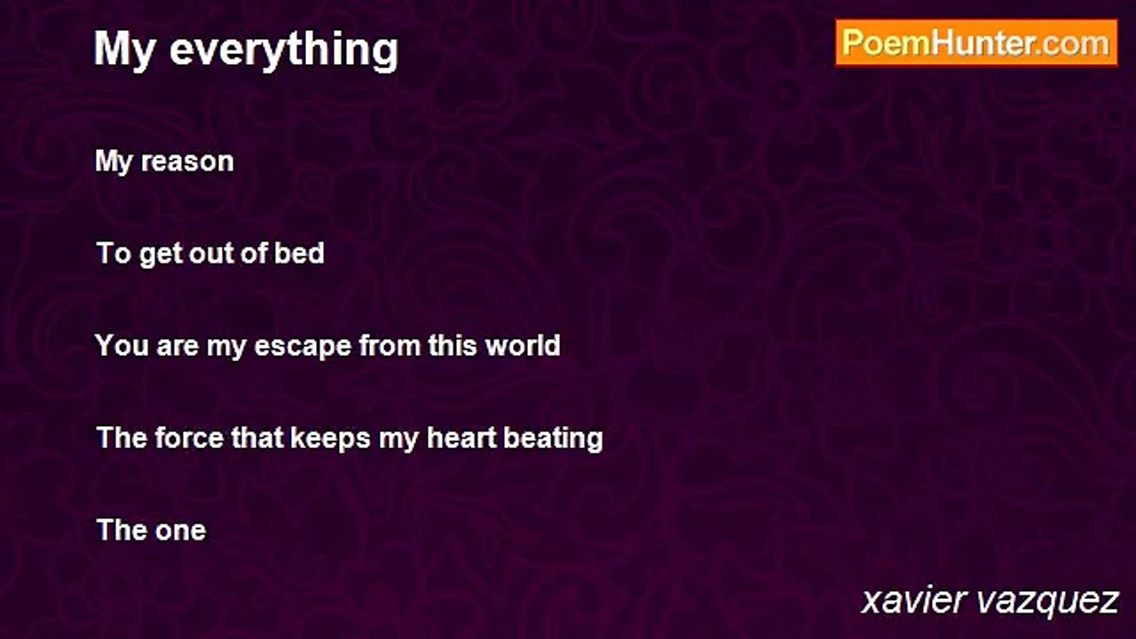 xavier vazquez - My everything