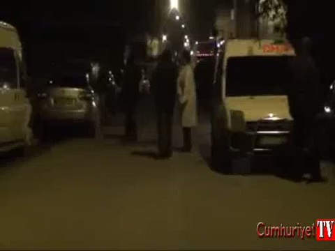 Ağaca asılı cansız manken alarmı