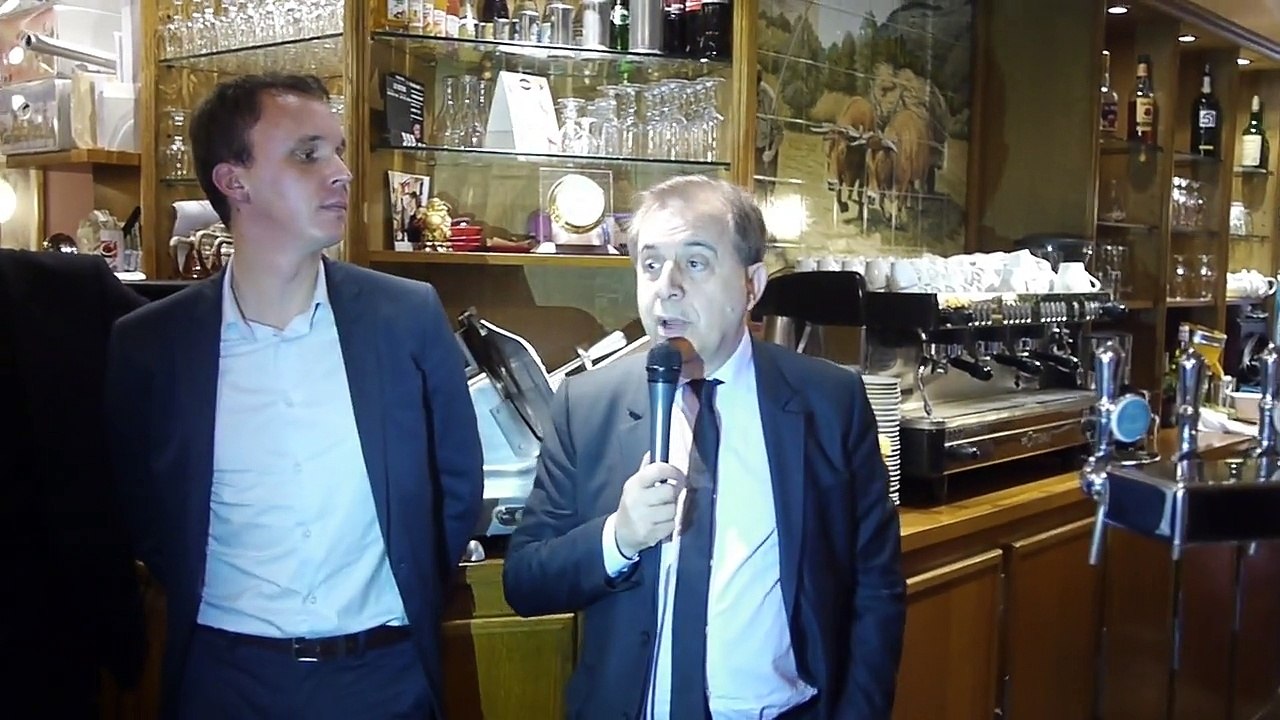 Rencontre avec Roger KAROUTCHI pour soutenir Nicolas SARKOZY - intervention de Roger KAROUTCHI