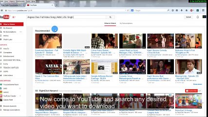 How to download YouTube videos with Freemake software