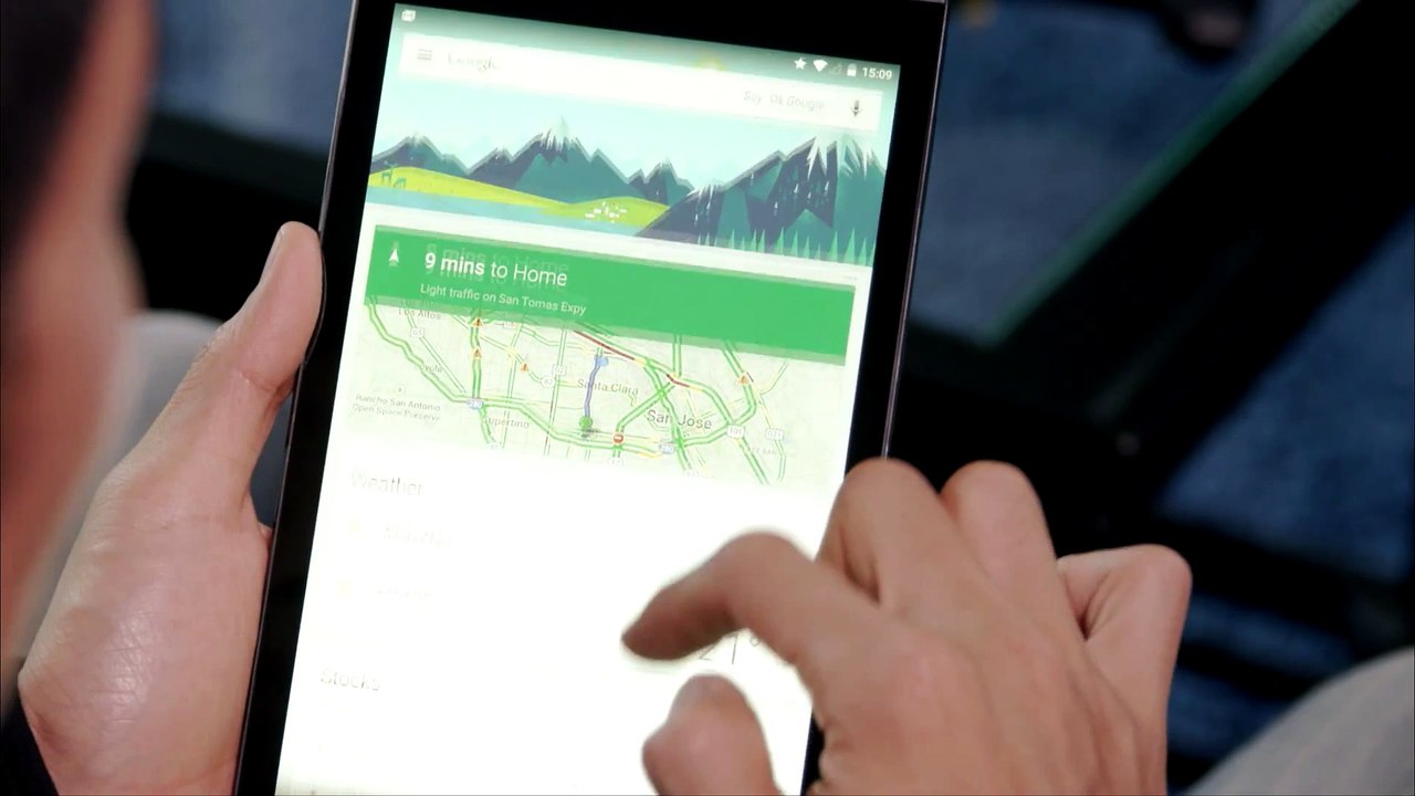 Nvidia Shield tablet con Android 5.0 Lollipop