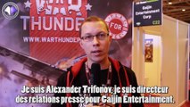 PGW 2014 - War Thunder - Interview d'Alexander Trifonov