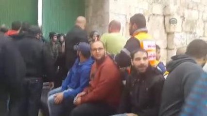 Mescid-i Aksa'ya Girişler Kapatıldı (2)
