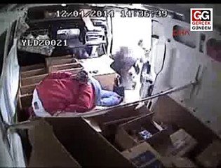 SİGARA DAĞITIM ARAÇLARI SOYGUNLARI KAMERADA