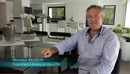 Témoignage client Atlantic : M. BEUZELIN - Remplacement d’une vieille chaudière fioul par une Pompe à chaleur ALFEA EXCELLIA DUO (Annecy septembre 2014)