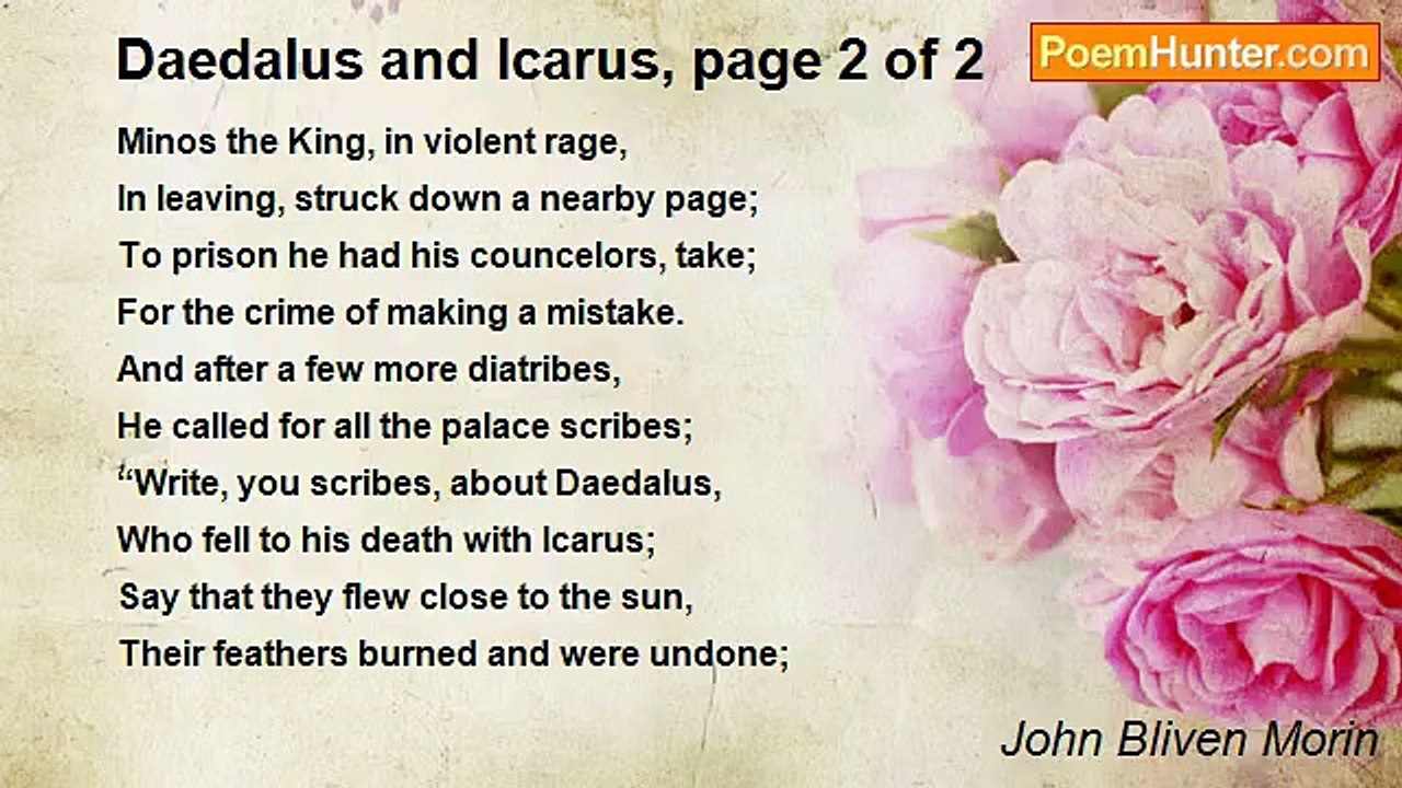 John Bliven Morin - Daedalus and Icarus, page 2 of 2