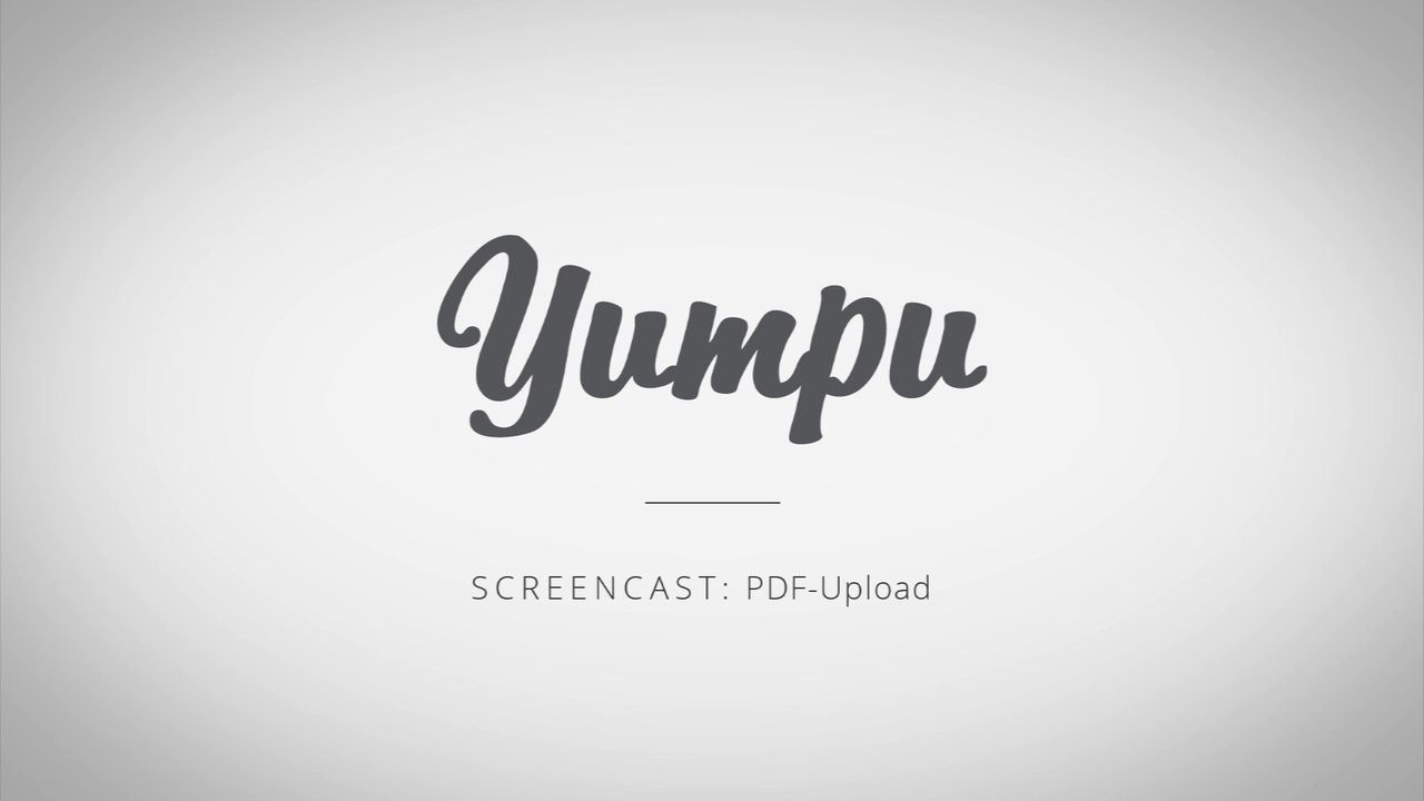 Screencast - Wie lade ich ein PDF auf Yumpu.com?