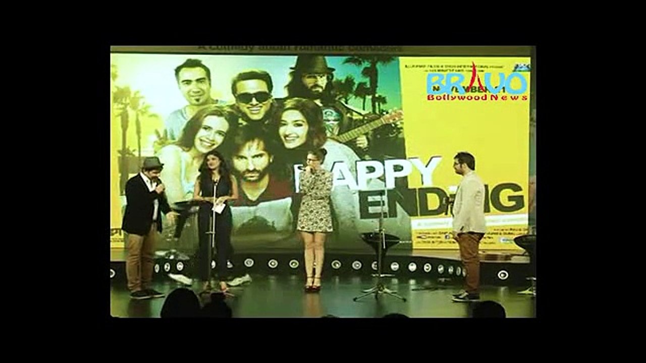 Saif Ali Khan Performs Live at ‘Happy Ending’ Music Launch