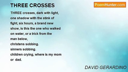 DAVID GERARDINO - THREE CROSSES