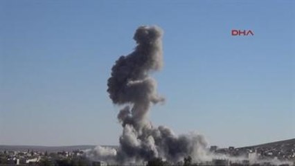Kobani'de Çatışmalar Devam Ediyor
