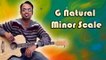 How To Play - G Natural Minor Scale - Guitar Lesson For Beginners