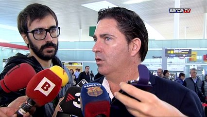 Pascual i Thomas, abans de visitar el Fenerbahce