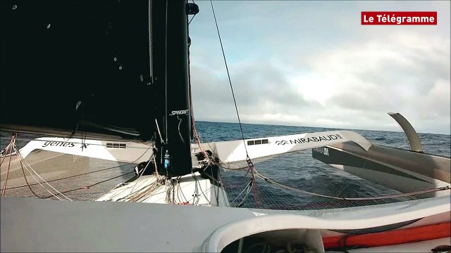 Route du Rhum. Yann Guichard : Je suis assez épuisé