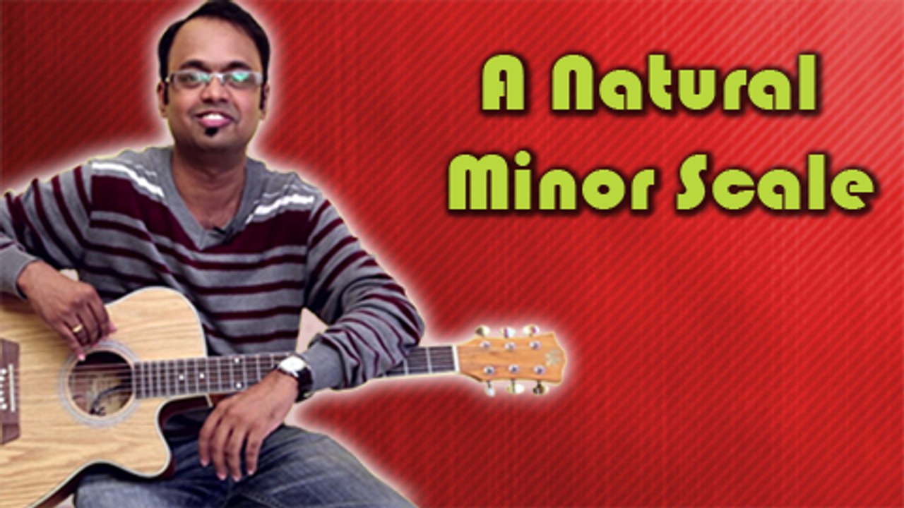 How To Play - A Natural Minor Scale - Guitar Lesson For Beginners