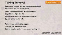 Benjamin Zephaniah - Talking Turkeys!