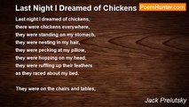 Jack Prelutsky - Last Night I Dreamed of Chickens