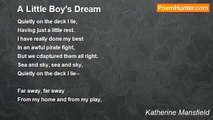 Katherine Mansfield - A Little Boy's Dream