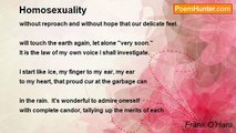 Frank O'Hara - Homosexuality