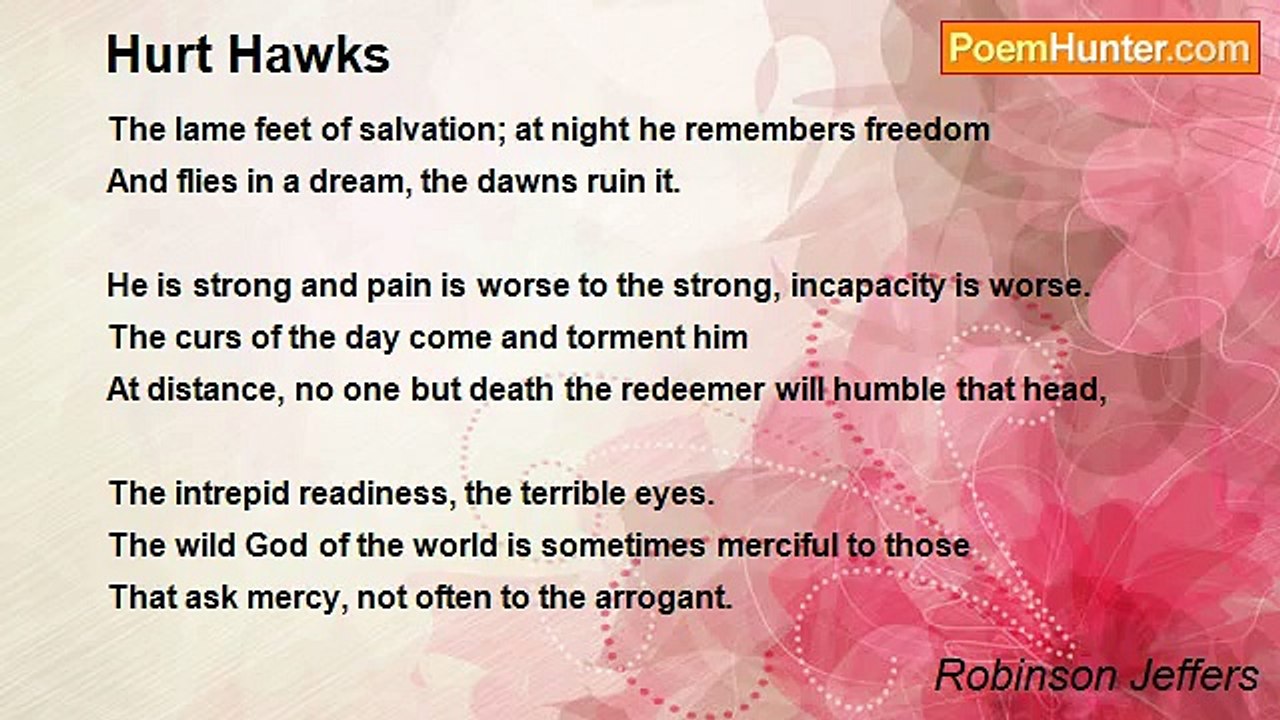 Robinson Jeffers - Hurt Hawks